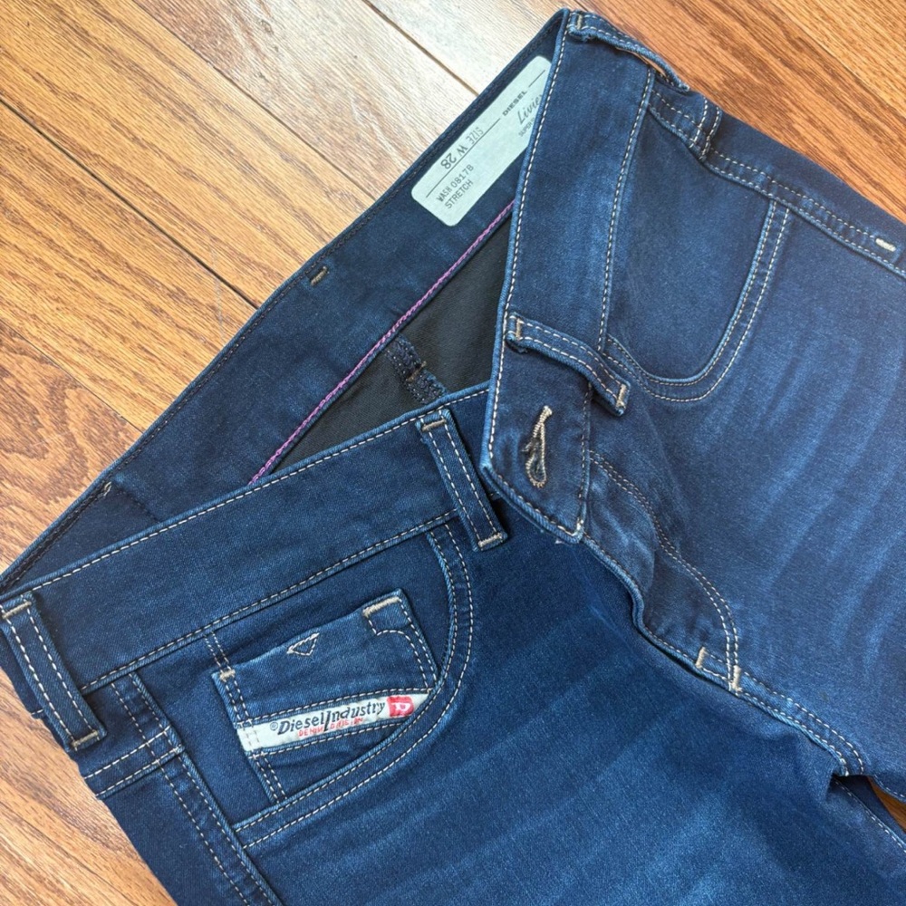 Diesel Men's Dark Blue Slim Jeans